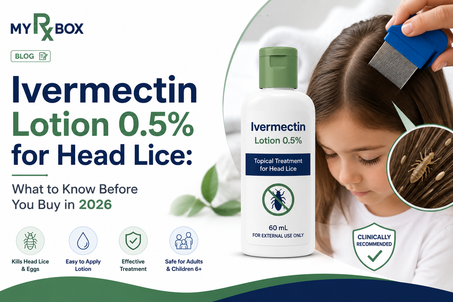 Ivermectin Lotion 0.5% for Head Lice What to Know Before You Buy in 2026