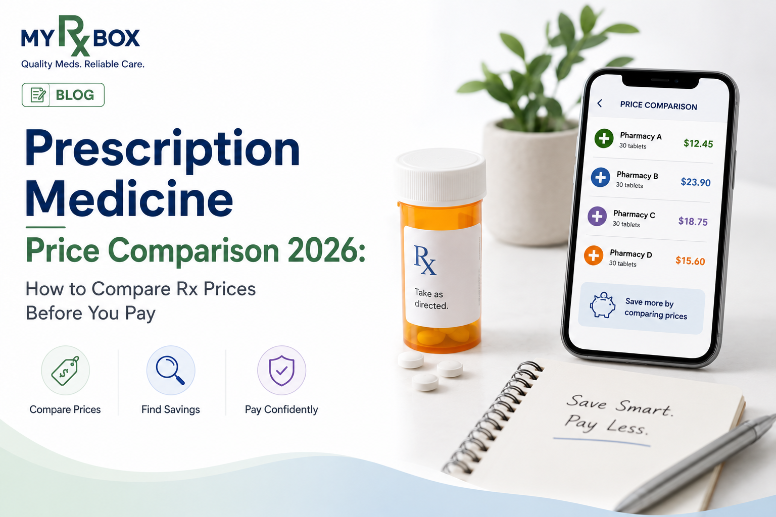 Prescription Medicine Price Comparison 2026: How to Compare Rx Prices Before You Pay
